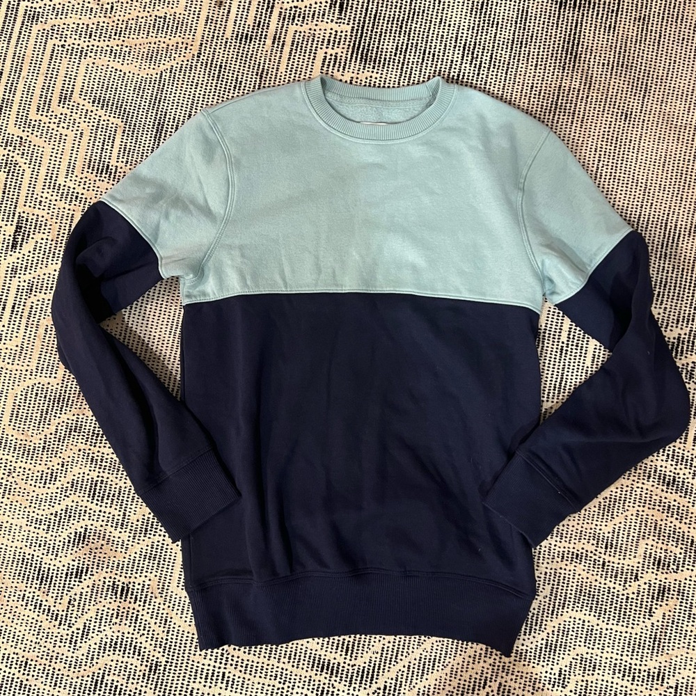 Goodfellow & Co.  Cotton Colorblocked Sweatshirt in Size Small